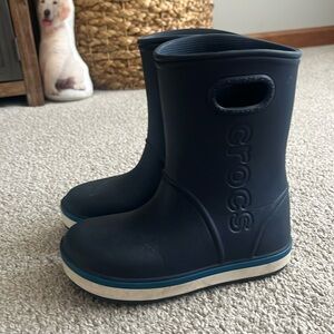 Croc rain boots
